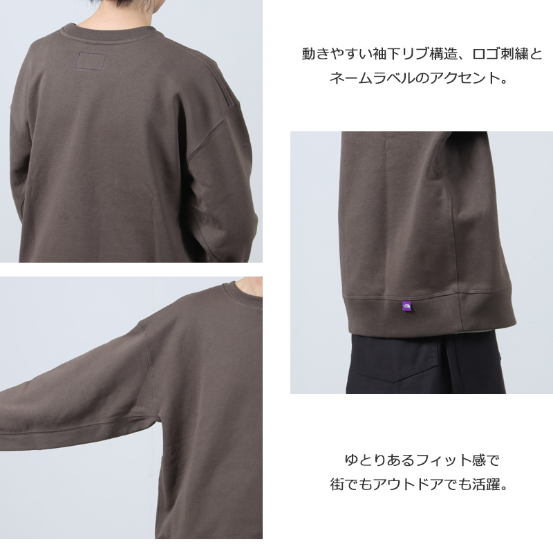 THE NORTH FACE PURPLE LABEL( Ρե ѡץ졼٥)  Field Crewneck Sweatshirt