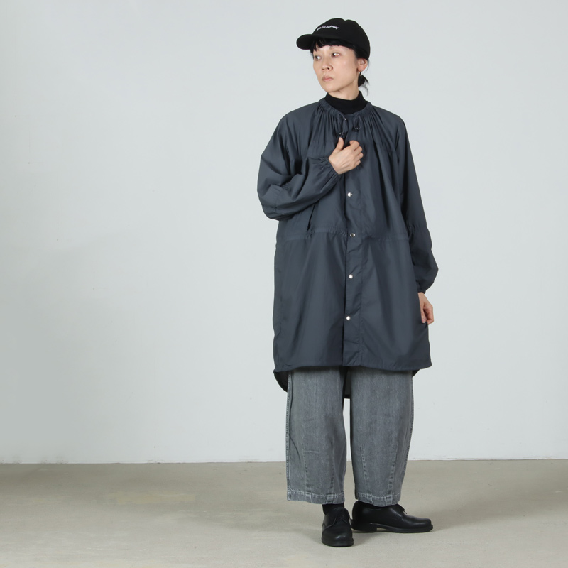 THE NORTH FACE PURPLE LABEL( Ρե ѡץ졼٥) Garment Dyed Nylon Field Shirred Coat