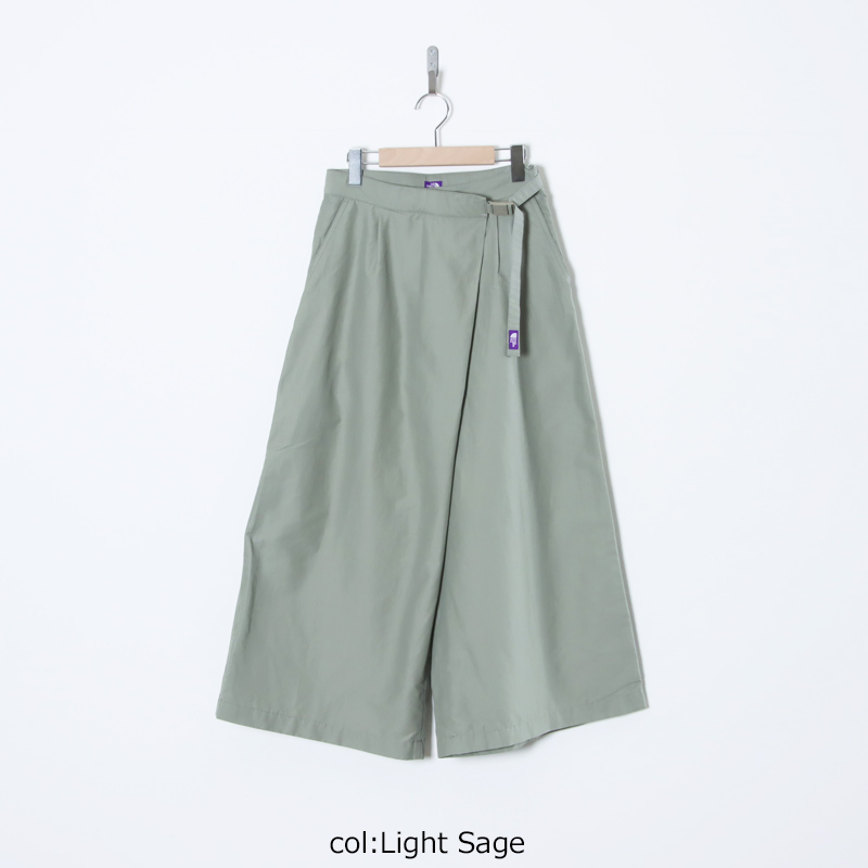 THE NORTH FACE PURPLE LABEL(�� �Ρ����ե����� �ѡ��ץ�졼�٥�) Double Peak Field Wrap Culotte