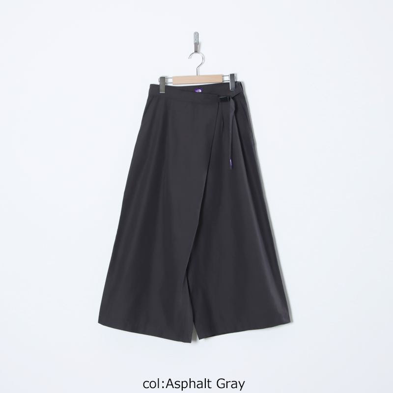 THE NORTH FACE PURPLE LABEL(�� �Ρ����ե����� �ѡ��ץ�졼�٥�) Double Peak Field Wrap Culotte