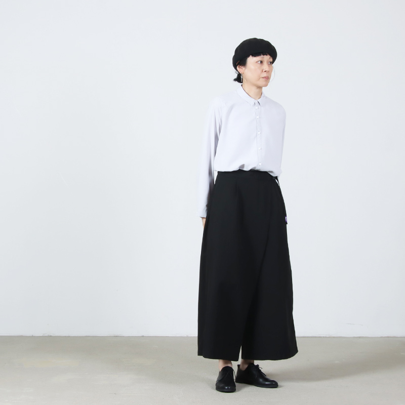 THE NORTH FACE PURPLE LABEL(�� �Ρ����ե����� �ѡ��ץ�졼�٥�) Double Peak Field Wrap Culotte