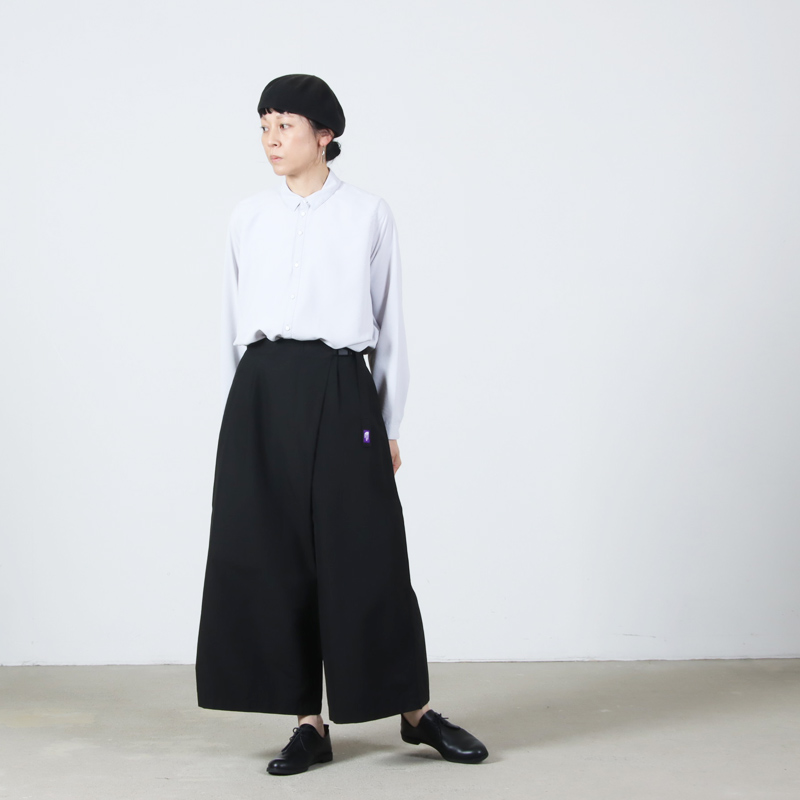 THE NORTH FACE PURPLE LABEL(�� �Ρ����ե����� �ѡ��ץ�졼�٥�) Double Peak Field Wrap Culotte