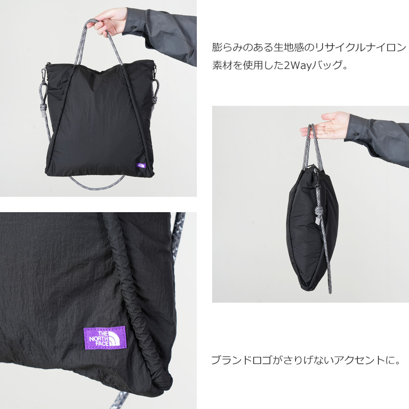 THE NORTH FACE PURPLE LABEL(�� �Ρ����ե����� �ѡ��ץ�졼�٥�) Stroll 2Way Flat Tote Bag