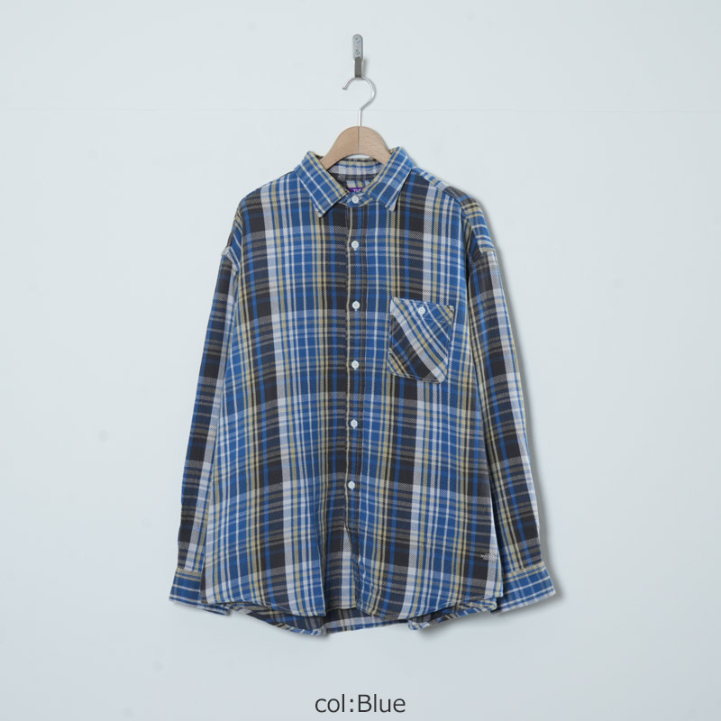 THE NORTH FACE PURPLE LABEL(�� �Ρ����ե����� �ѡ��ץ�졼�٥�) Flannel Plaid Field Shirt