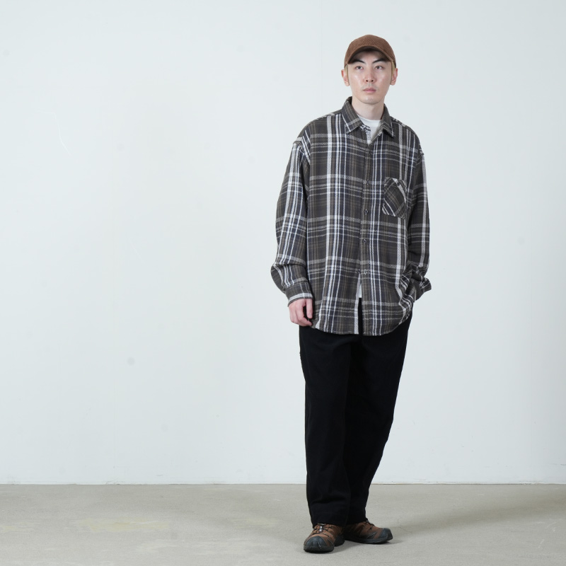 THE NORTH FACE PURPLE LABEL(�� �Ρ����ե����� �ѡ��ץ�졼�٥�) Flannel Plaid Field Shirt