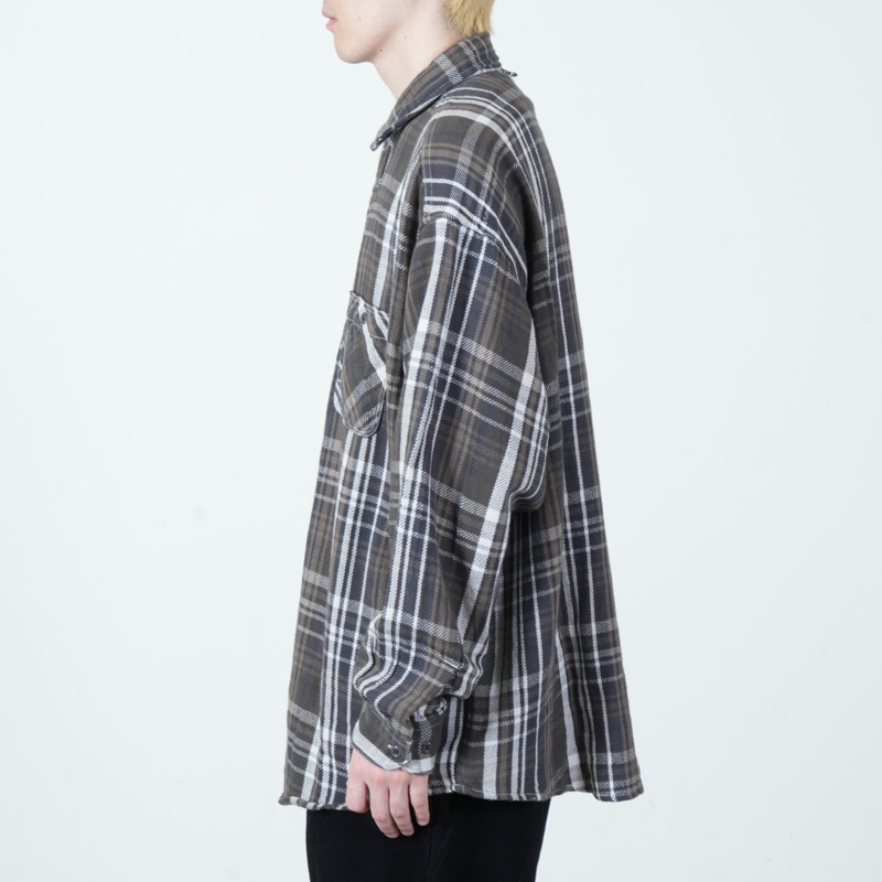 THE NORTH FACE PURPLE LABEL(�� �Ρ����ե����� �ѡ��ץ�졼�٥�) Flannel Plaid Field Shirt