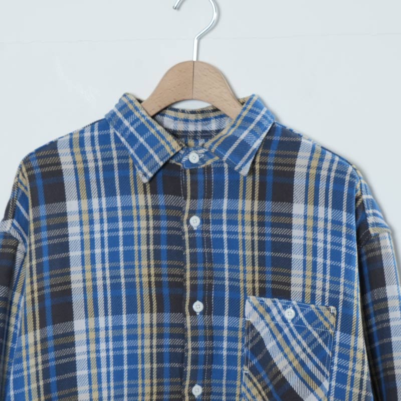 THE NORTH FACE PURPLE LABEL(�� �Ρ����ե����� �ѡ��ץ�졼�٥�) Flannel Plaid Field Shirt