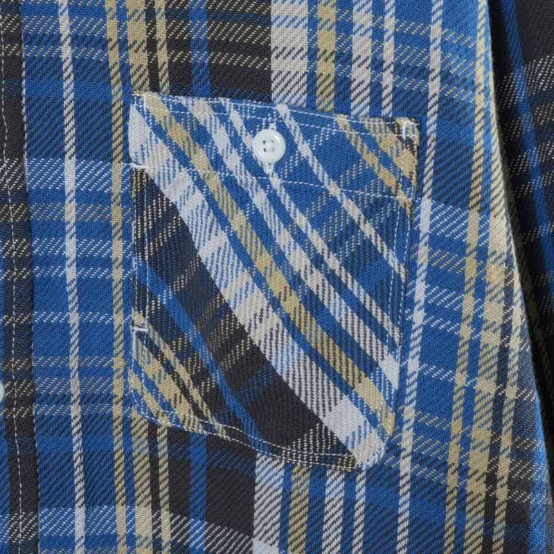THE NORTH FACE PURPLE LABEL(�� �Ρ����ե����� �ѡ��ץ�졼�٥�) Flannel Plaid Field Shirt