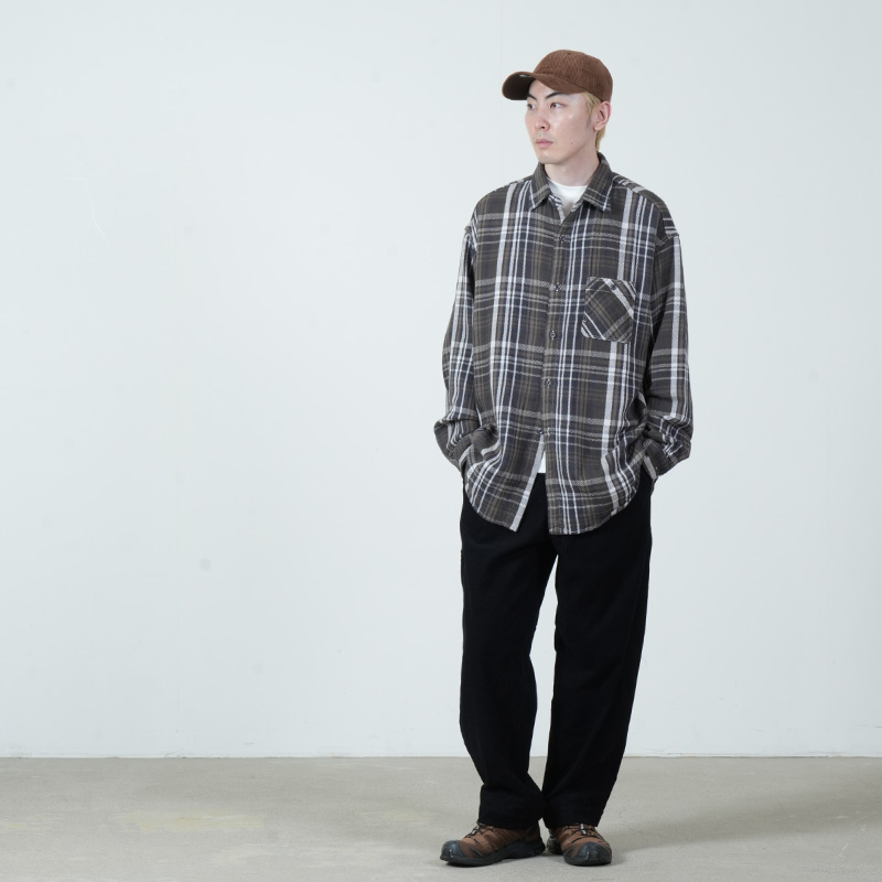 THE NORTH FACE PURPLE LABEL(�� �Ρ����ե����� �ѡ��ץ�졼�٥�) Flannel Plaid Field Shirt
