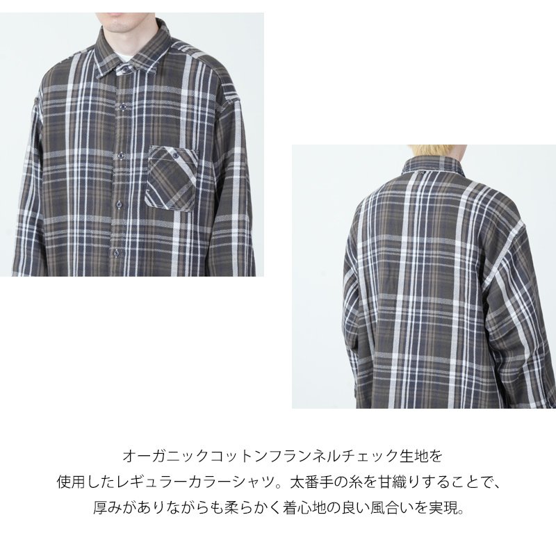 THE NORTH FACE PURPLE LABEL(�� �Ρ����ե����� �ѡ��ץ�졼�٥�) Flannel Plaid Field Shirt