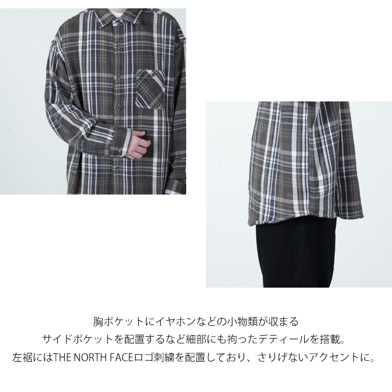 THE NORTH FACE PURPLE LABEL(�� �Ρ����ե����� �ѡ��ץ�졼�٥�) Flannel Plaid Field Shirt