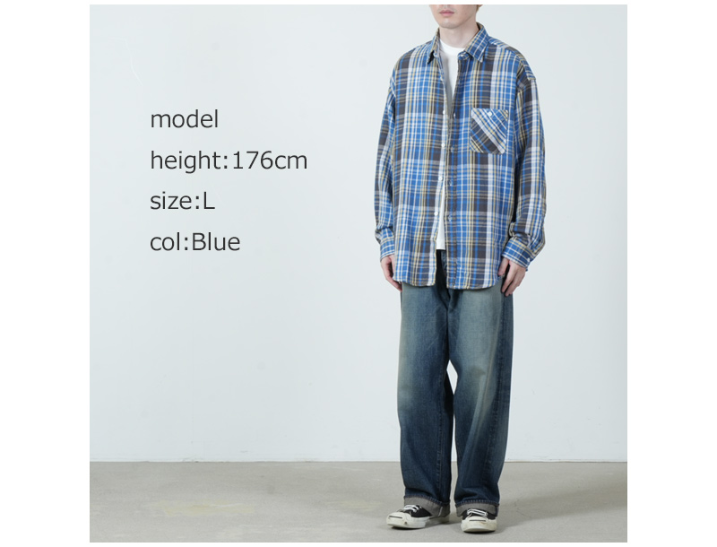 THE NORTH FACE PURPLE LABEL(�� �Ρ����ե����� �ѡ��ץ�졼�٥�) Flannel Plaid Field Shirt