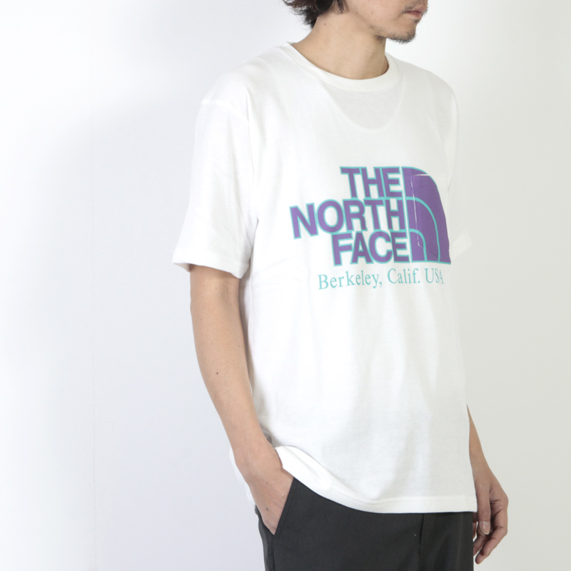 THE NORTH FACE PURPLE LABEL (ザ ノースフェイス パープルレーベル) H/S Logo Pocket Tee / ハーフ スリーブロゴポケットTシャツ