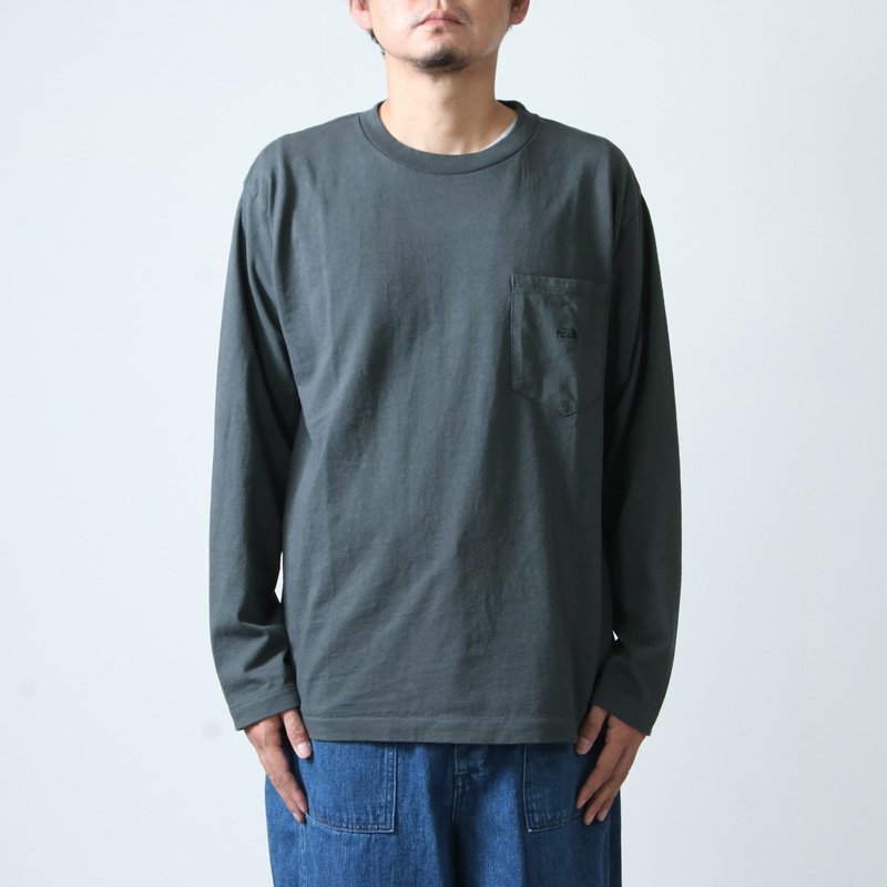 THE NORTH FACE PURPLE LABEL( Ρե ѡץ졼٥) 7oz L/S Pocket Tee