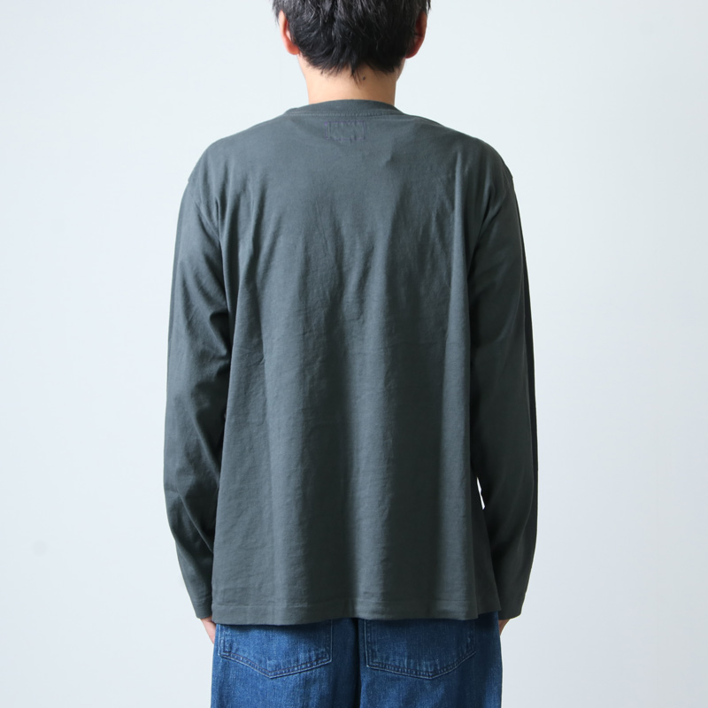 (正規品)ノースフェイスパープルレーベル  23秋冬　7oz ポケットロンT M