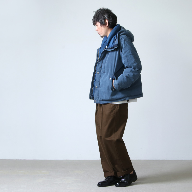 THE NORTH FACE PURPLE LABEL (ザ ノースフェイス パープルレーベル) Indigo Mountain Short Down  Parka