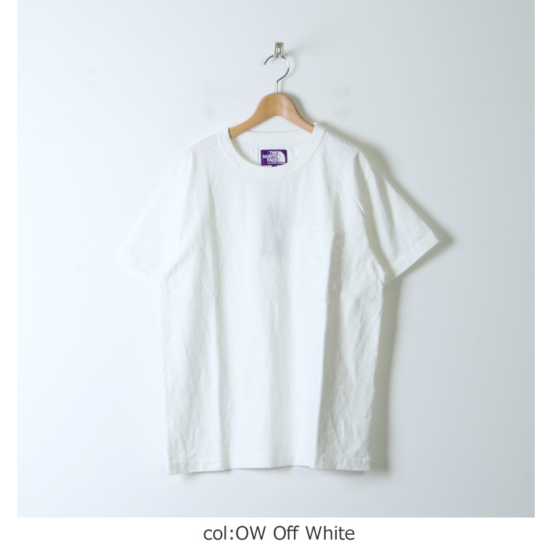 The North Face Purple Label ザ ノースフェイス パープルレーベル 7oz H S Pocket Tee 7オンスハーフスリーブポケットt