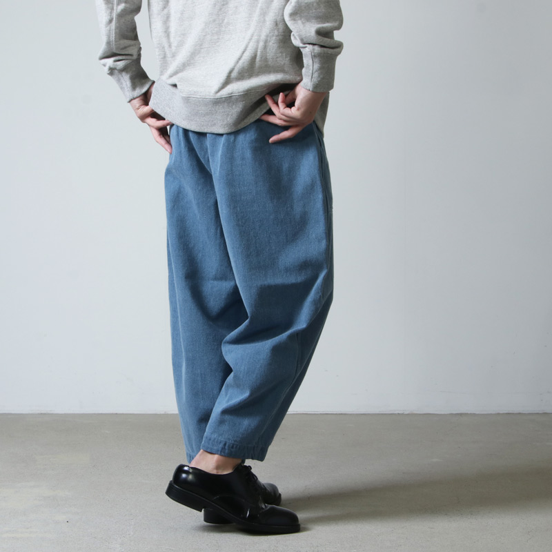 THE NORTH FACE PURPLE LABEL (ザ ノースフェイス パープルレーベル) Denim Field Wide Cropped  Pants / デニムフィールドクロップドパンツ