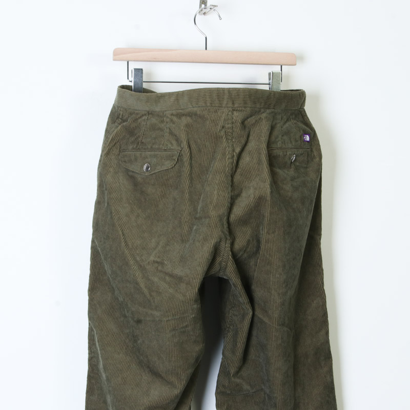THE NORTH FACE PURPLE LABEL( Ρե ѡץ졼٥) Corduroy Wide Tapered Pants