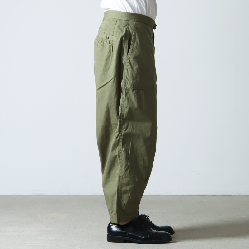 THE NORTH FACEパープルレーベルリップストップワイドクロップドパンツ