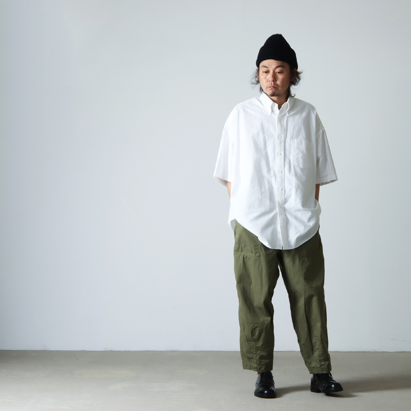 PURPLE LABEL Ripstop Wide Cropped Pants - ワークパンツ