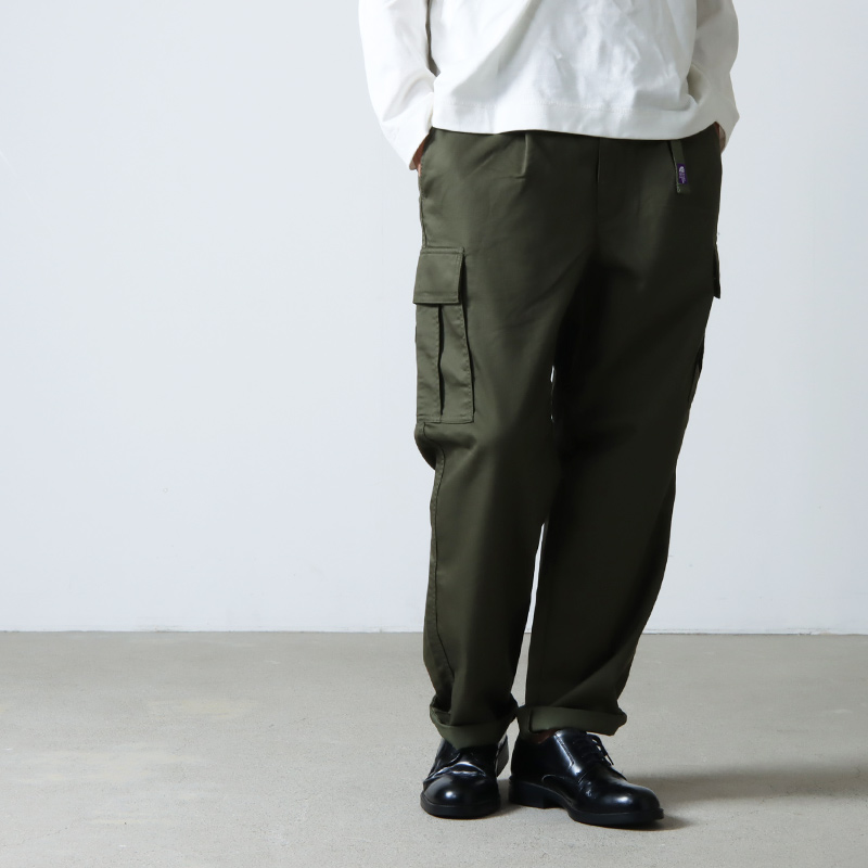 美品 THE NORTH FACE PURPLE LABEL カーゴパンツmilitary - ワーク