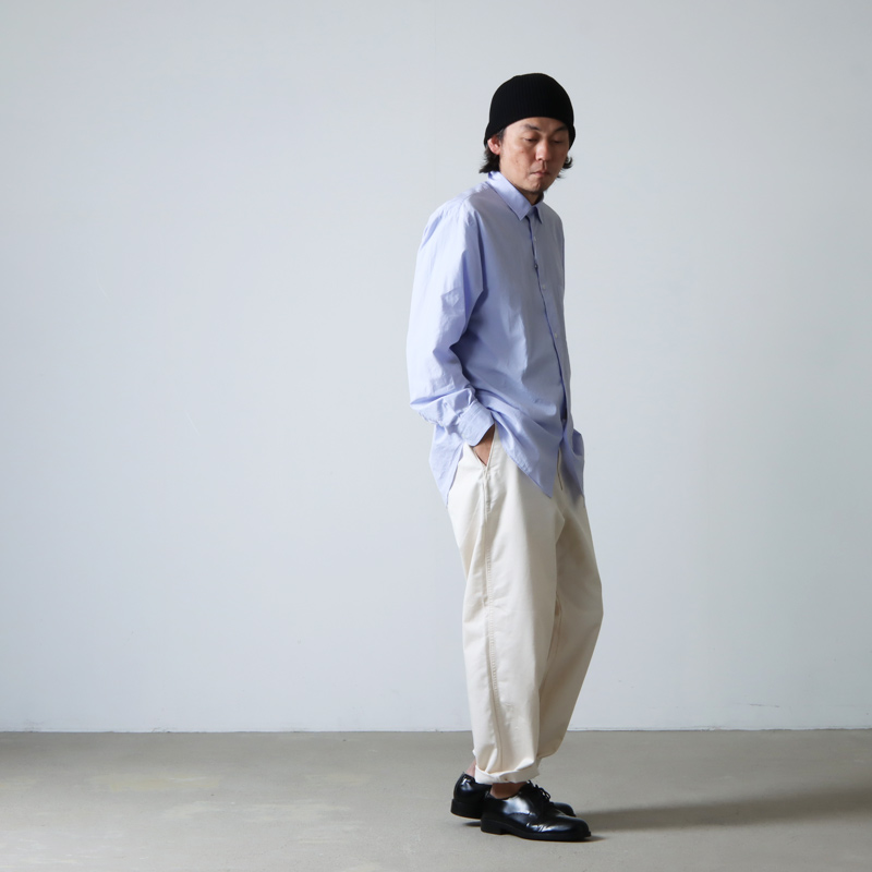 Stretch Twill Wide Tapered Pants - チノパン