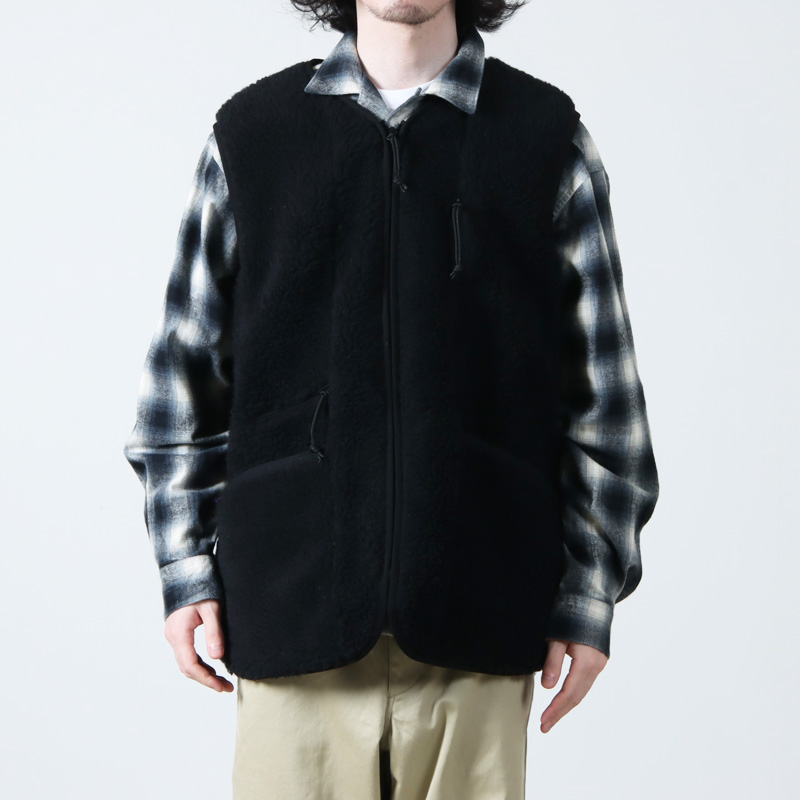 THE NORTH FACE PURPLE LABEL( Ρե ѡץ졼٥) Wool Boa WINDSTOPPER Field Vest