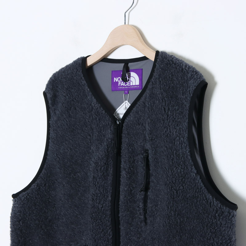 THE NORTH FACE PURPLE LABEL( Ρե ѡץ졼٥) Wool Boa WINDSTOPPER Field Vest