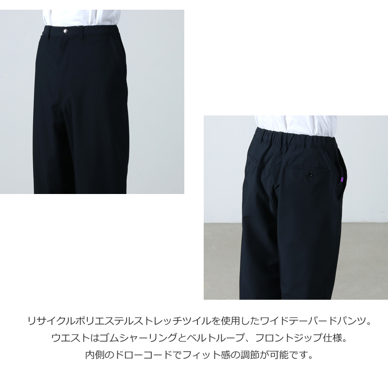 THE NORTH FACE PURPLE LABEL( Ρե ѡץ졼٥) Stretch Twill Wide Tapered Field Pants