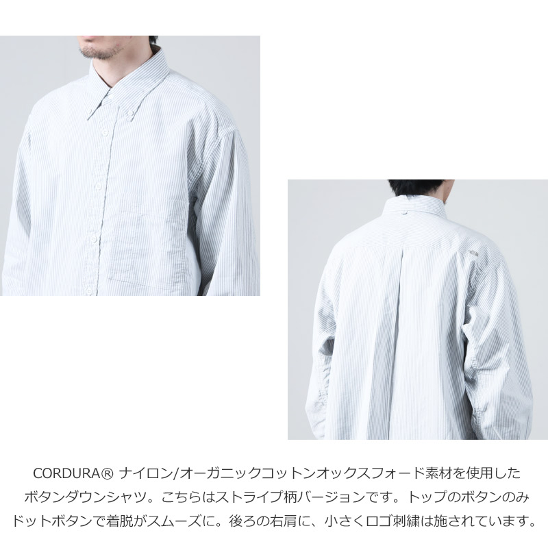 THE NORTH FACE PURPLE LABEL( Ρե ѡץ졼٥) Button Down Striped Field Shirt