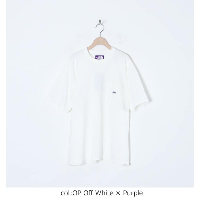 THE NORTH FACE PURPLE LABEL( Ρե ѡץ졼٥) 7oz Pocket Tee