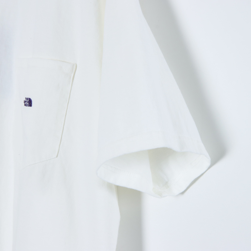 THE NORTH FACE PURPLE LABEL( Ρե ѡץ졼٥) 7oz Pocket Tee