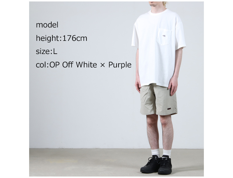 THE NORTH FACE PURPLE LABEL( Ρե ѡץ졼٥) 7oz Pocket Tee
