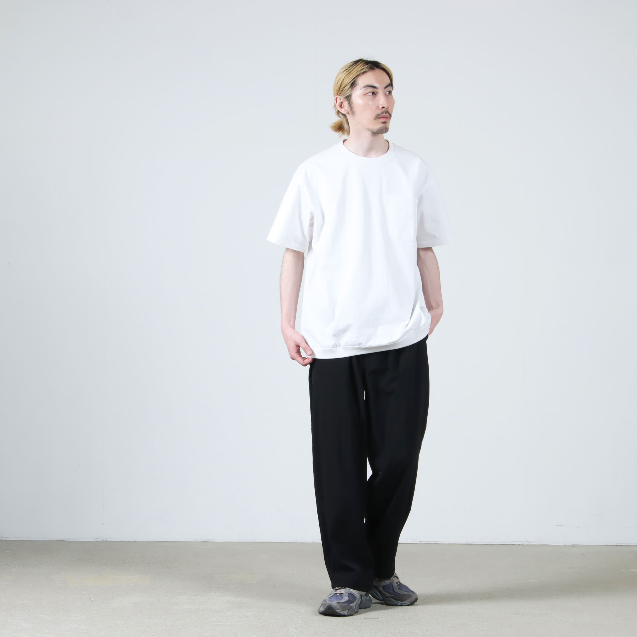 THE NORTH FACE PURPLE LABEL( Ρե ѡץ졼٥) High Bulky Pocket Tee