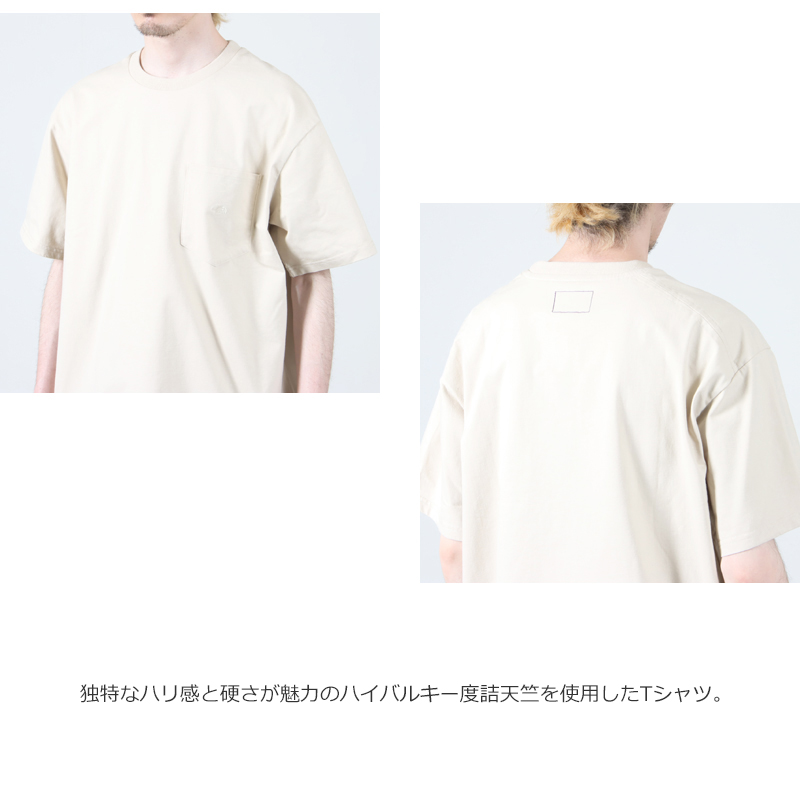 THE NORTH FACE PURPLE LABEL( Ρե ѡץ졼٥) High Bulky Pocket Tee