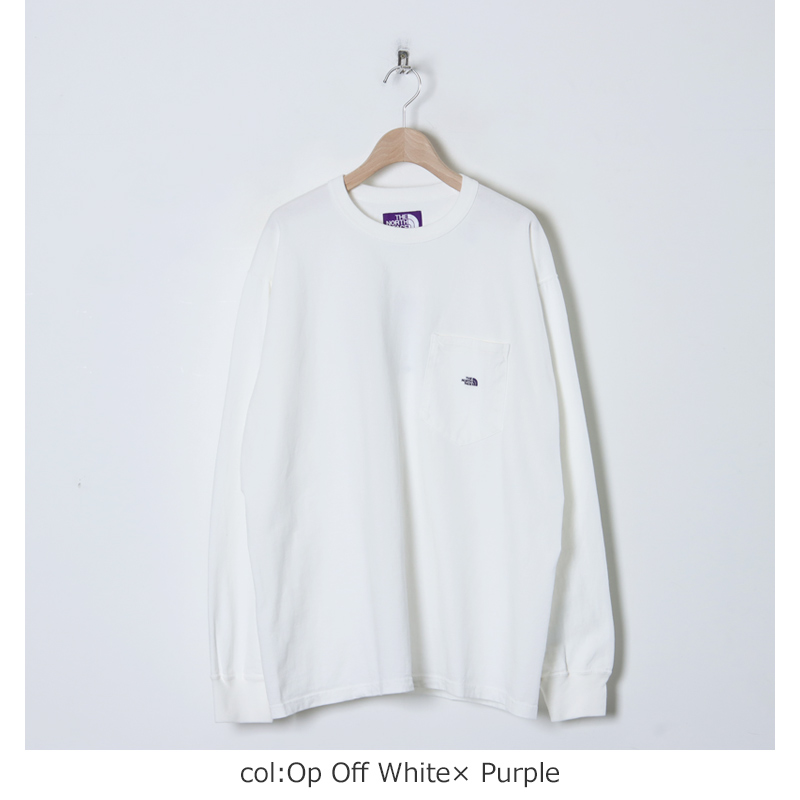 THE NORTH FACE PURPLE LABEL( Ρե ѡץ졼٥) 7oz Long Sleeve Pocket Tee