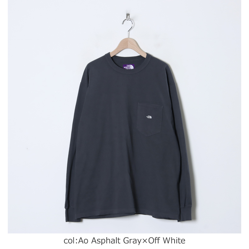 THE NORTH FACE PURPLE LABEL( Ρե ѡץ졼٥) 7oz Long Sleeve Pocket Tee