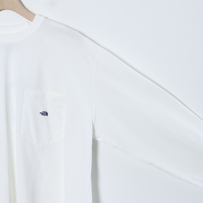 THE NORTH FACE PURPLE LABEL( Ρե ѡץ졼٥) 7oz Long Sleeve Pocket Tee