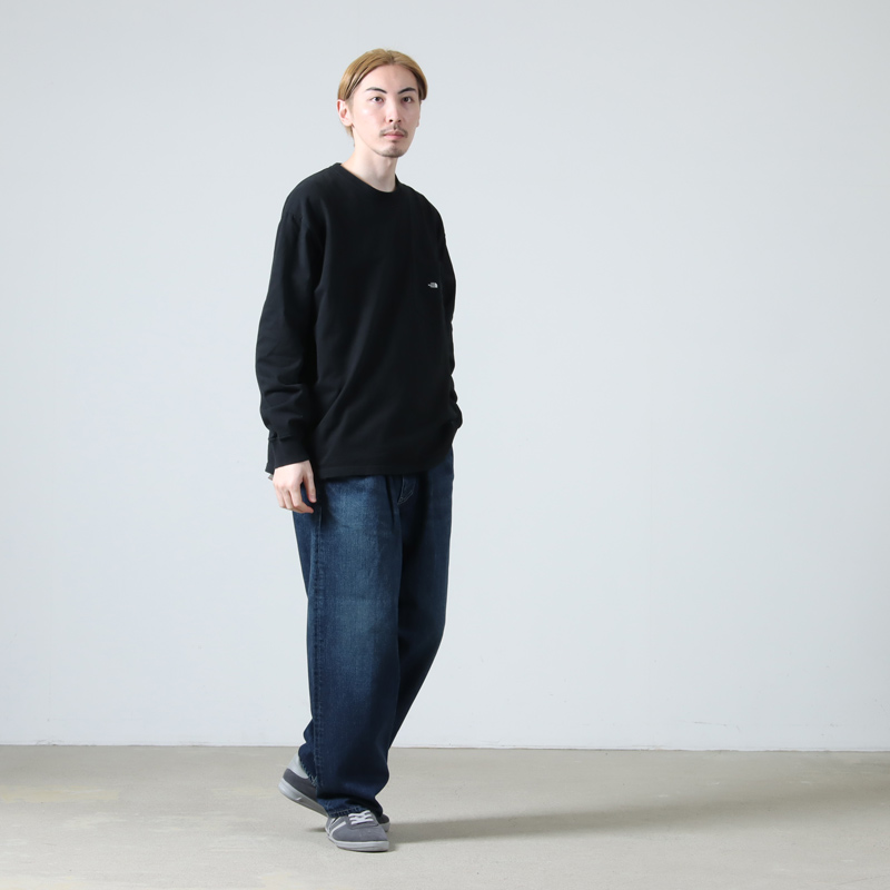 THE NORTH FACE PURPLE LABEL( Ρե ѡץ졼٥) 7oz Long Sleeve Pocket Tee