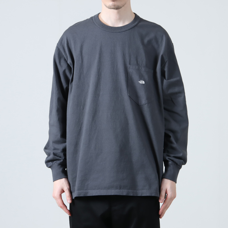 THE NORTH FACE PURPLE LABEL( Ρե ѡץ졼٥) 7oz Long Sleeve Pocket Tee