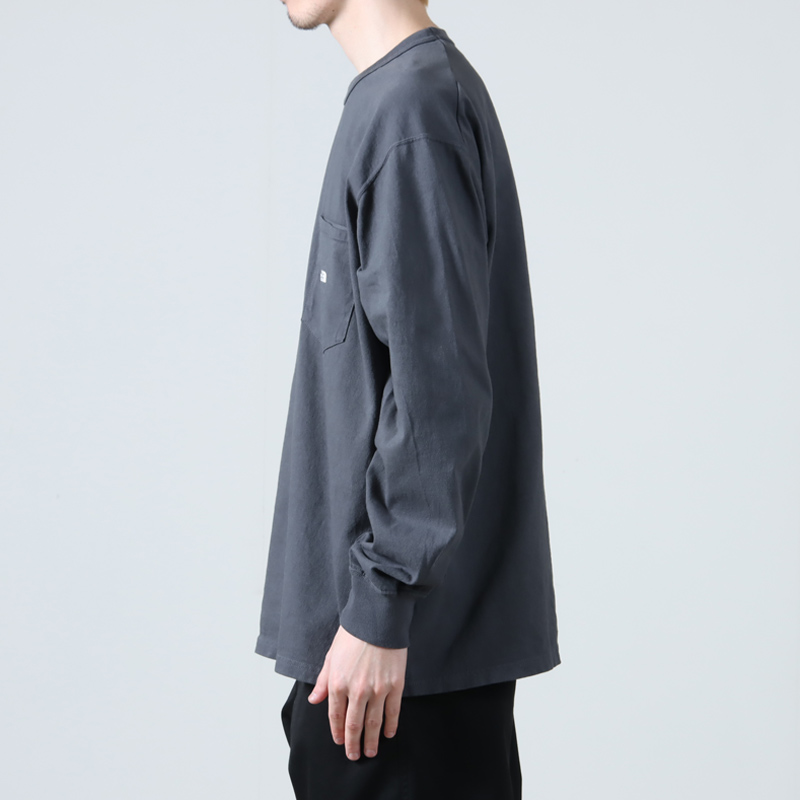 THE NORTH FACE PURPLE LABEL( Ρե ѡץ졼٥) 7oz Long Sleeve Pocket Tee