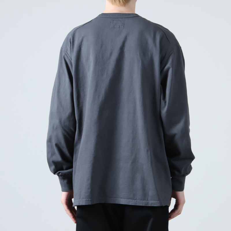 THE NORTH FACE PURPLE LABEL( Ρե ѡץ졼٥) 7oz Long Sleeve Pocket Tee