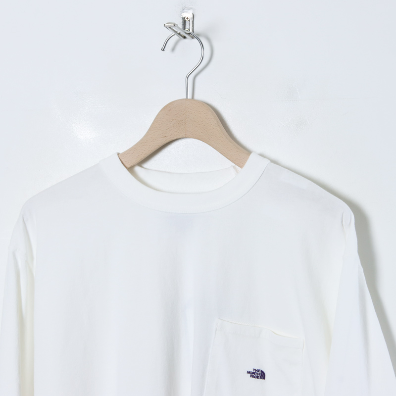 THE NORTH FACE PURPLE LABEL( Ρե ѡץ졼٥) 7oz Long Sleeve Pocket Tee