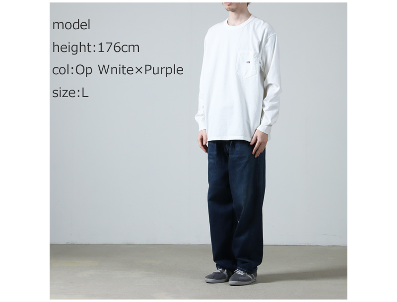 THE NORTH FACE PURPLE LABEL( Ρե ѡץ졼٥) 7oz Long Sleeve Pocket Tee