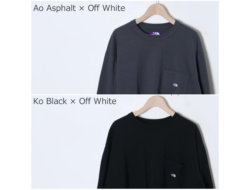 THE NORTH FACE PURPLE LABEL( Ρե ѡץ졼٥) 7oz Long Sleeve Pocket Tee