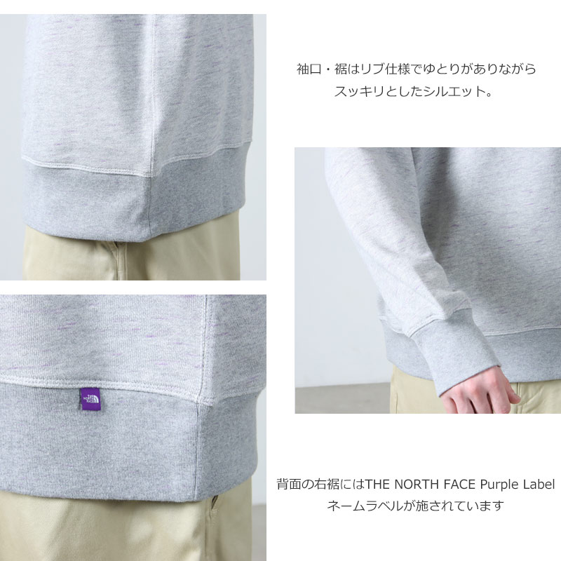 THE NORTH FACE PURPLE LABEL( Ρե ѡץ졼٥) Field Crewneck Sweatshirt