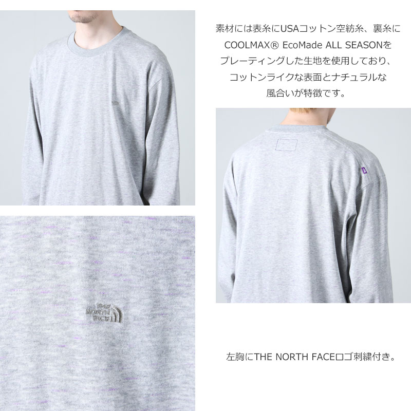 THE NORTH FACE PURPLE LABEL( Ρե ѡץ졼٥) Field Long Sleeve Tee