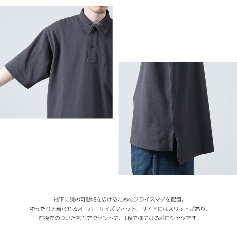 THE NORTH FACE PURPLE LABEL( Ρե ѡץ졼٥) Moss Stitch Field Big Polo