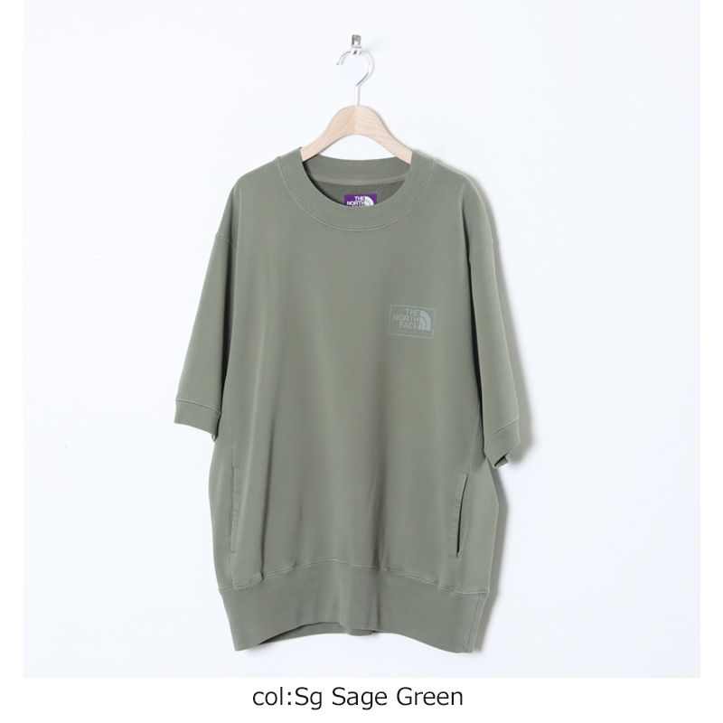 THE NORTH FACE PURPLE LABEL( Ρե ѡץ졼٥) 11oz Field Short Sleeve Sweatshirt